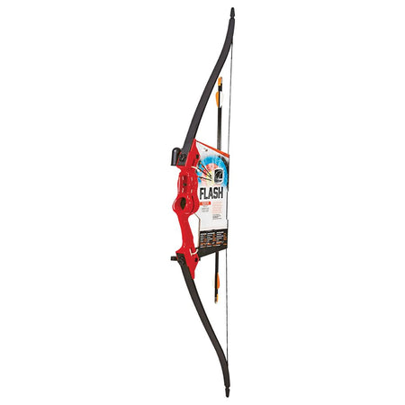 Bear Archery Flash Youth Bow Ambidextrous 18lb Peak Draw Red