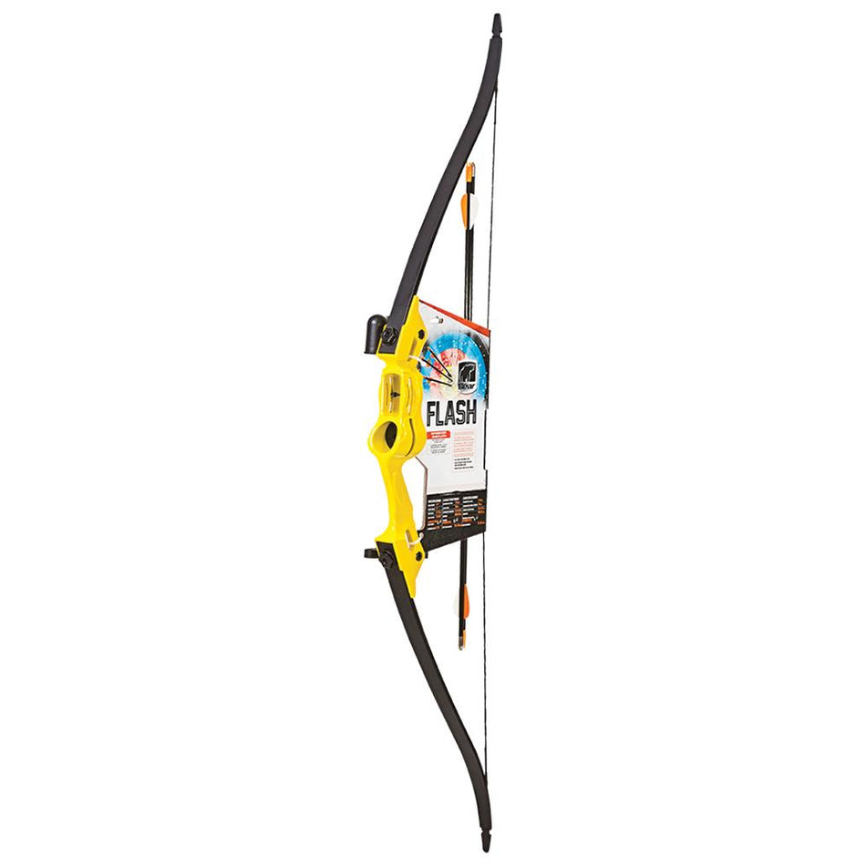 Bear Archery Traditional Flash Youth Bow Yellow 18 lb
