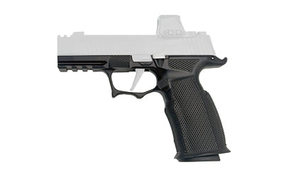 Icarus A.C.E. Aluminum Grip Module Sig P365 X-Macro with Flared Magwell Black
