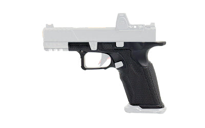 Icarus Precision OZ9 X A.C.E. Grip Module, 7075 Aluminum, Anodized, Black