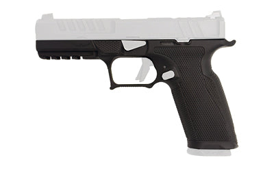 Icarus Precision A.C.E. Echelon Full Billet Aluminum Grip Module, Anodized Finish, Black