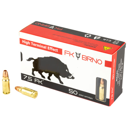 FK Brno 7.5 FK F5 95 grain Copper Hollow Point ammunition
