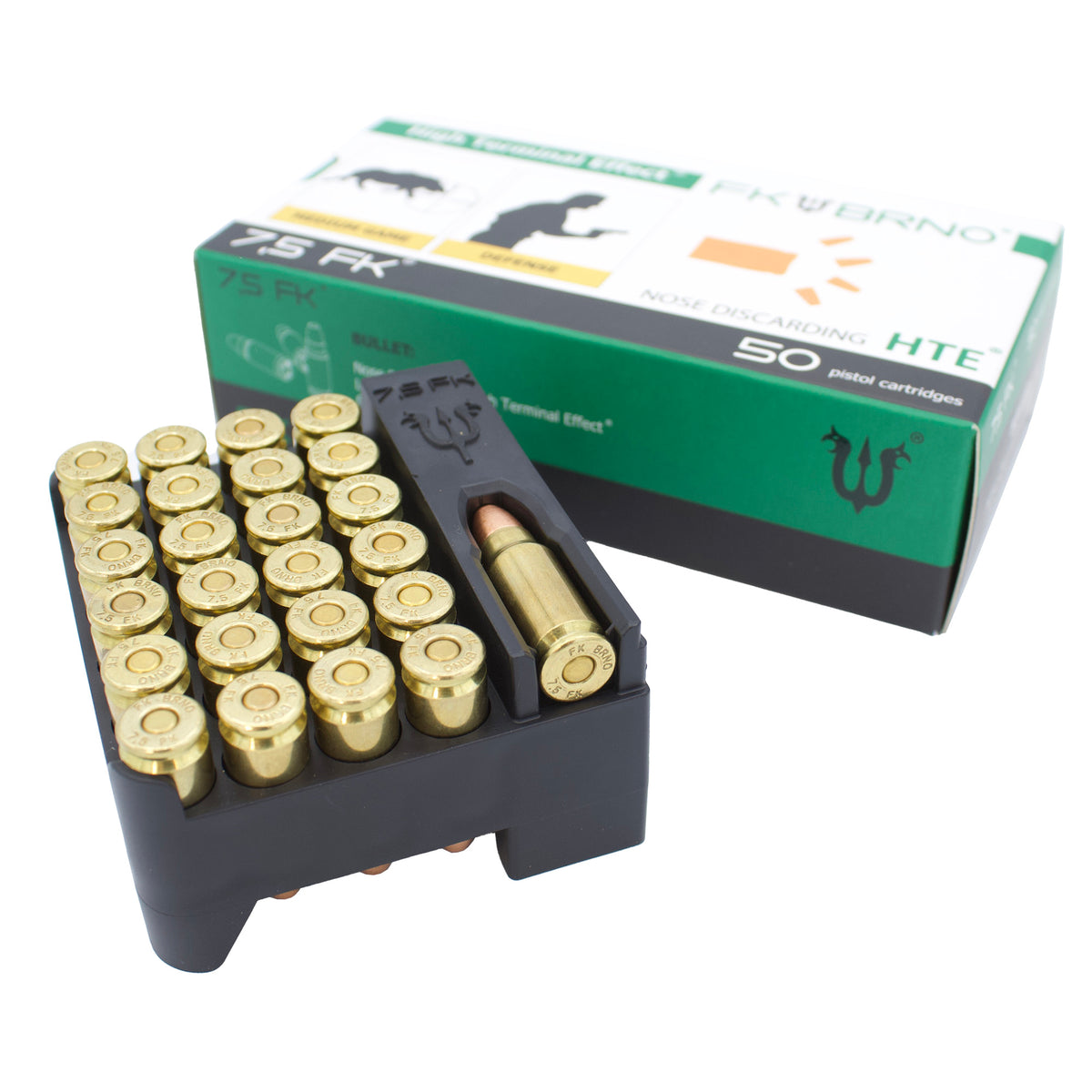 FK Brno 7.5 FK F9 101 grain Copper Flat Nose ammunition