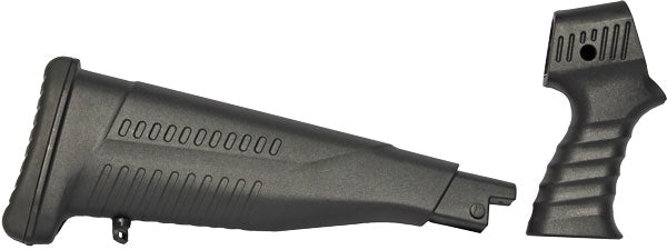 Iver Johnson Pistol Grip Two-Piece Shotgun Stock 12 & 20 Gauge Black