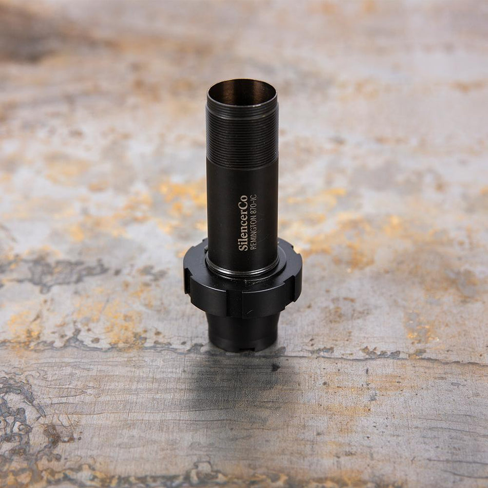 SilencerCo Echo Choke Tube Adapter for Salvo 12 Beretta/Benelli Mobil IC Black