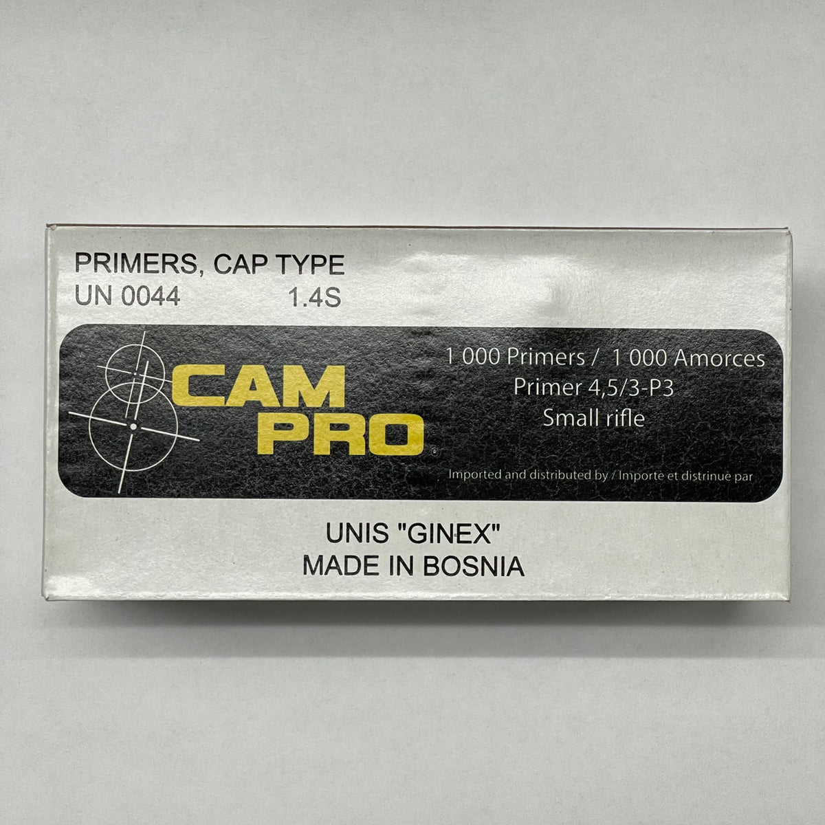 Ginex Small Rifle Primers: High-Quality Ignition for Superior Shooting Performance Product packaging may vary 1000ct/5000ct