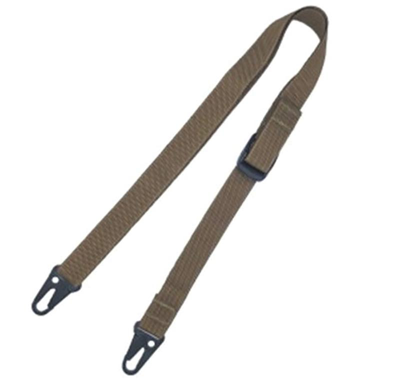 TacShield Sport Ridge 1" Wide 2-Point Sling HK Snap Hooks Coyote Brown