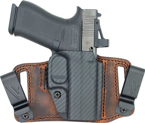 VersaCarry Insurgent Holster IWB/OWB RH SF Hellcat Pro Distressed Brown