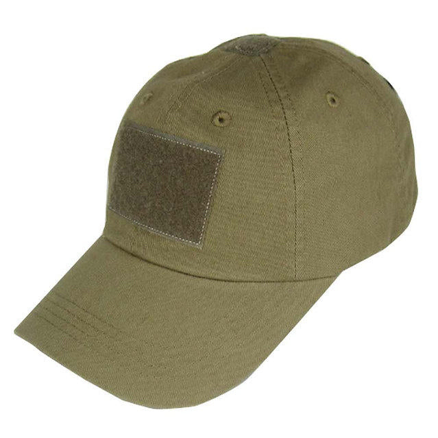 TacShield Tactical Contractor Hat Coyote Cotton Twill