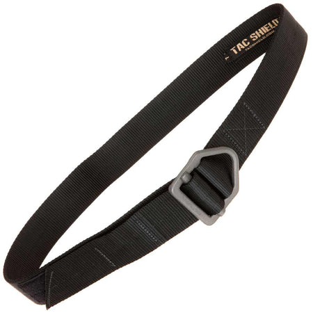 TacShield Tactical Rigger Belt 1.75 Inch Small Black 38-42"