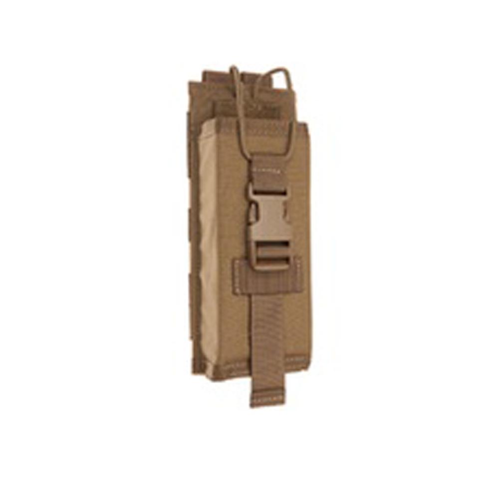 TacShield MOLLE MBITR Radio Carrier Pouch Coyote Tan