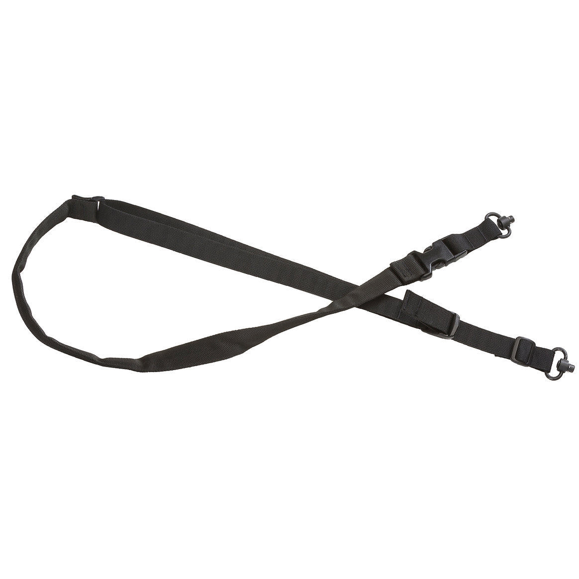 TacShield Quick Adjust 2-Point Padded Firearm Sling with QD Swivel Black