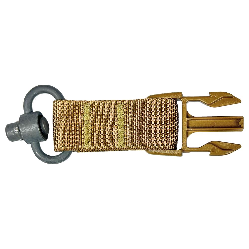 TacShield Coyote Brown QD Side Release Buckle for Firearm Slings