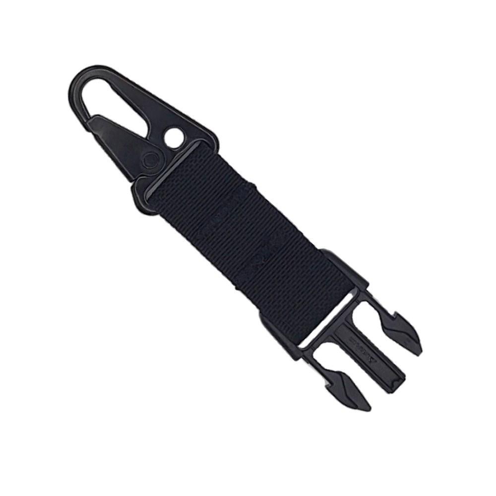 TacShield Black HK Snap Hook Sling Attachment Side Release Buckle