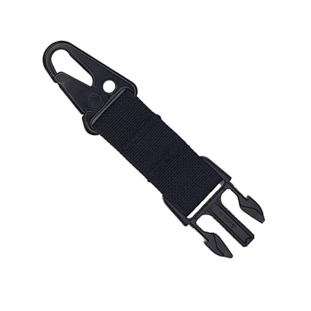 TacShield Black HK Snap Hook Sling Attachment Side Release Buckle