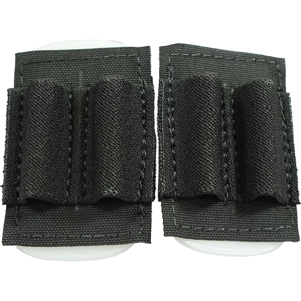 TacShield Black PRS Rifle Sling Shell Holder Set of 2