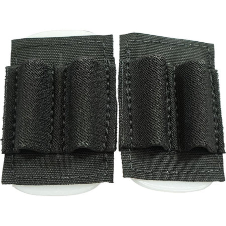 TacShield Black PRS Rifle Sling Shell Holder Set of 2