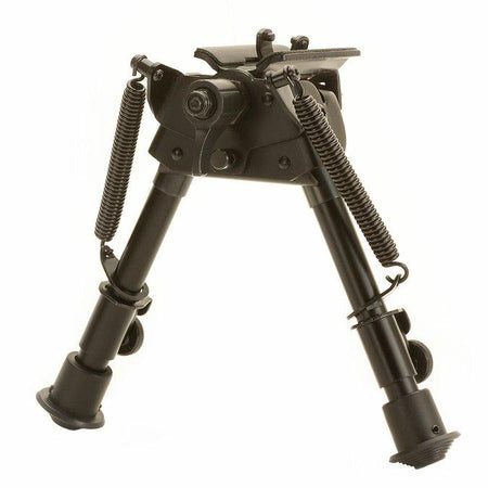 TacShield Heavy Duty Bi-pod Pivot 6"-9" Adjustable Matte Black Finish