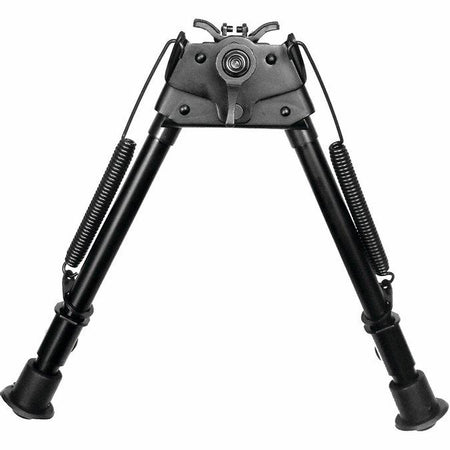 TacShield Heavy Duty Bi-pod Pivot Adjustable 9"-13" Matte Black Finish
