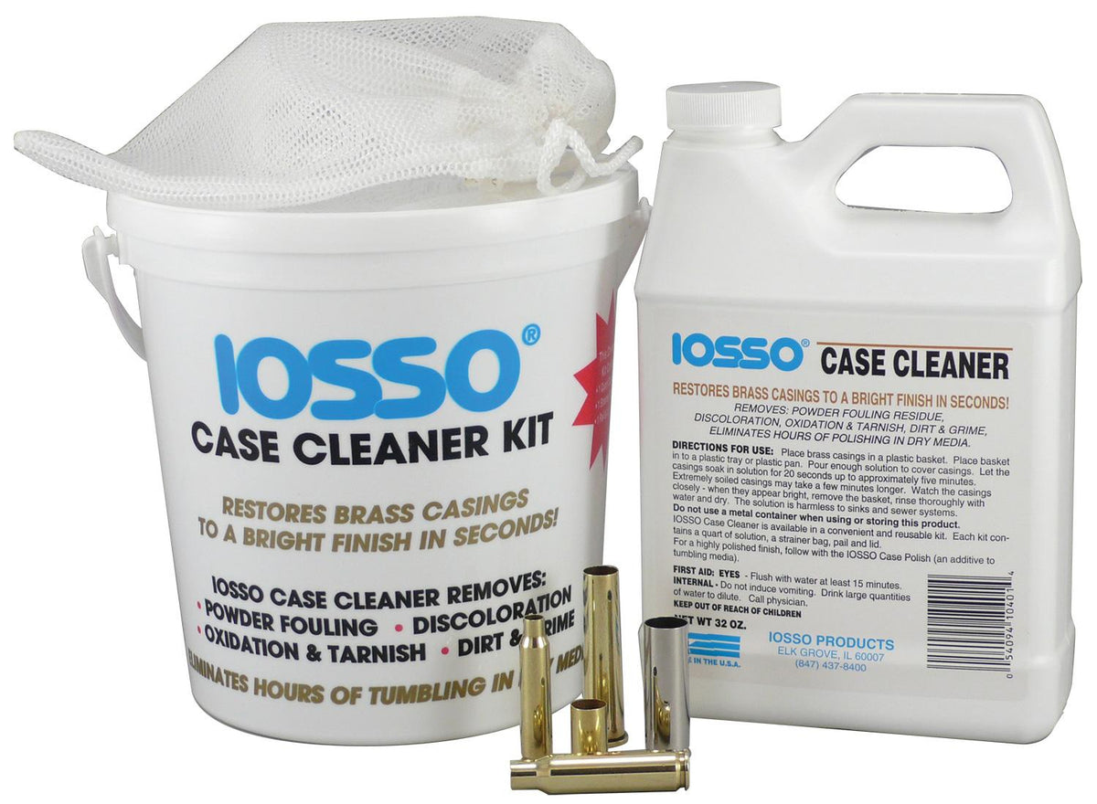 Iosso 1 Quart Brass Case Cleaning Kit for Reloading