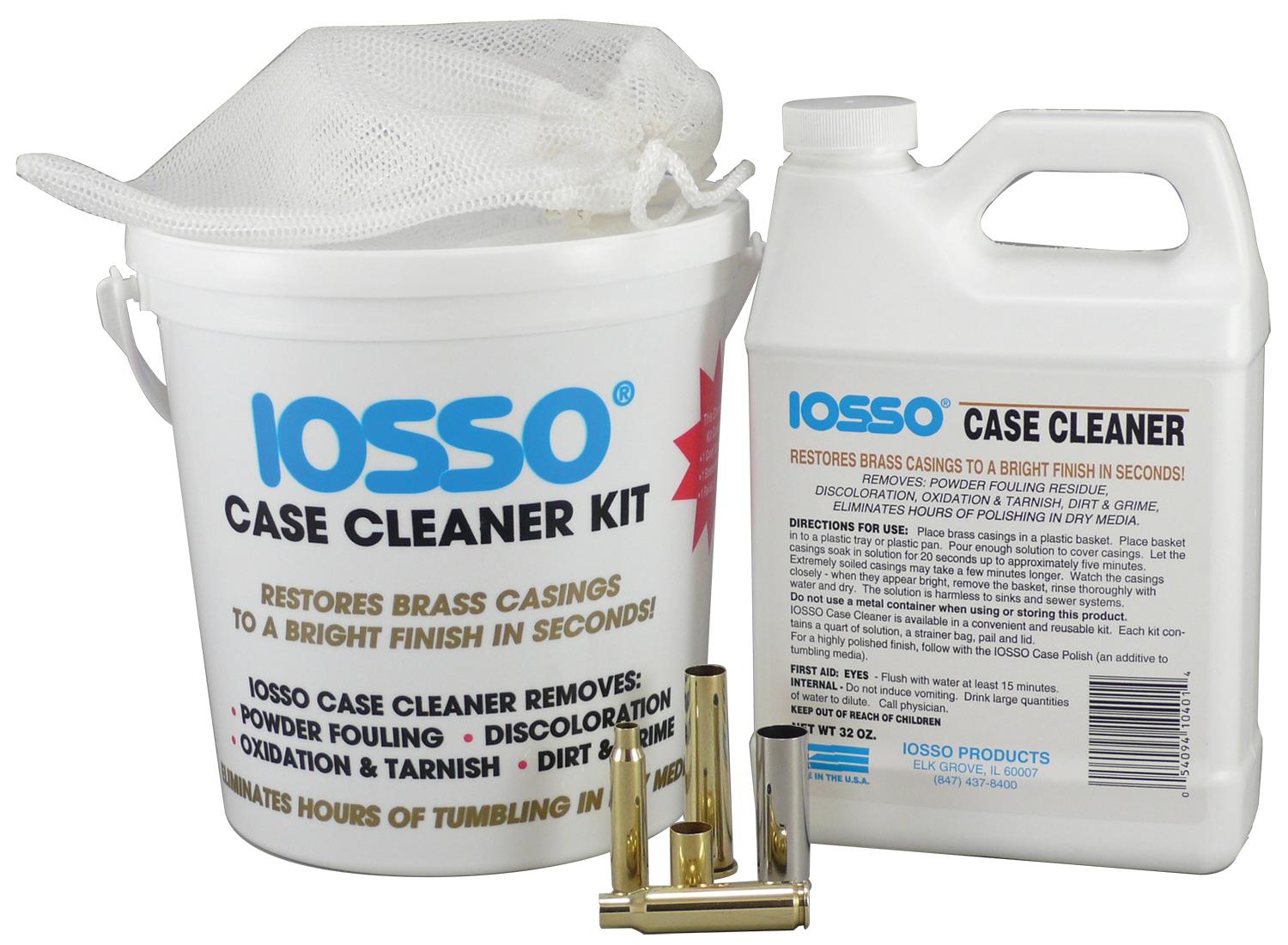 Iosso 1 Quart Brass Case Cleaning Kit for Reloading