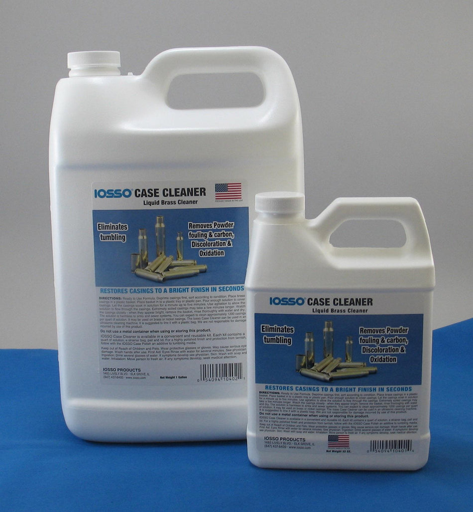 Iosso 1 Gallon Liquid Brass Case Cleaner for Reloading