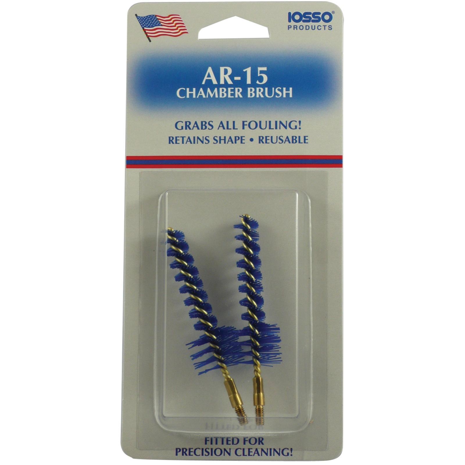 Iosso AR-15 Chamber Cleaning Brush 2-Pack Reusable