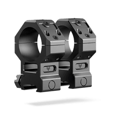 Swampfox Hostile Engagement 34mm 1.6" High Rings 45 Degree Offset Black