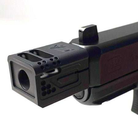 Sylvan Arms Glock 9mm Compensator 1/2-28 Titanium Lightweight