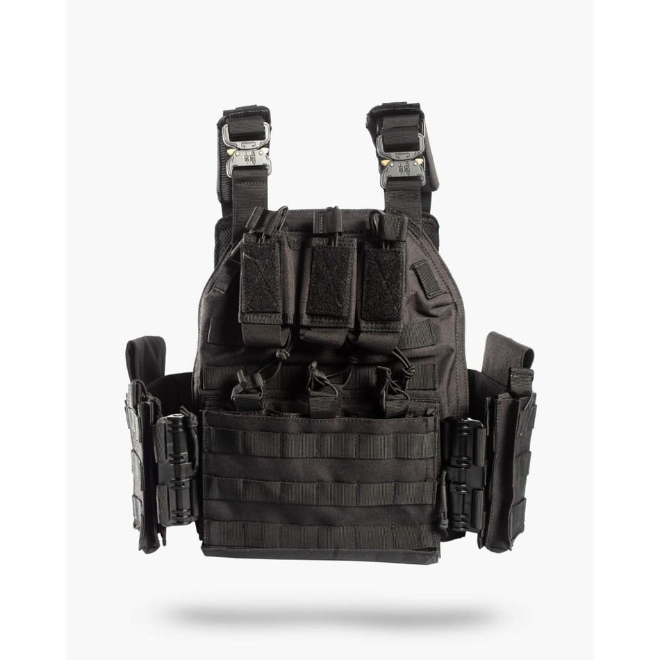 Guard Dog Sheppard Quick Release Plate Carrier Black with Mag Pouches