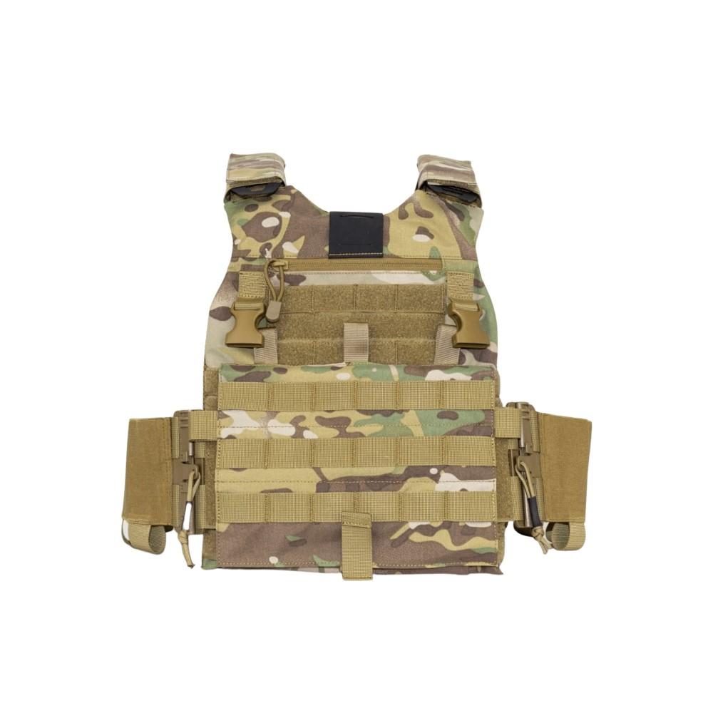 Guard Dog Trakr Multicam Plate Carrier with Placard Front