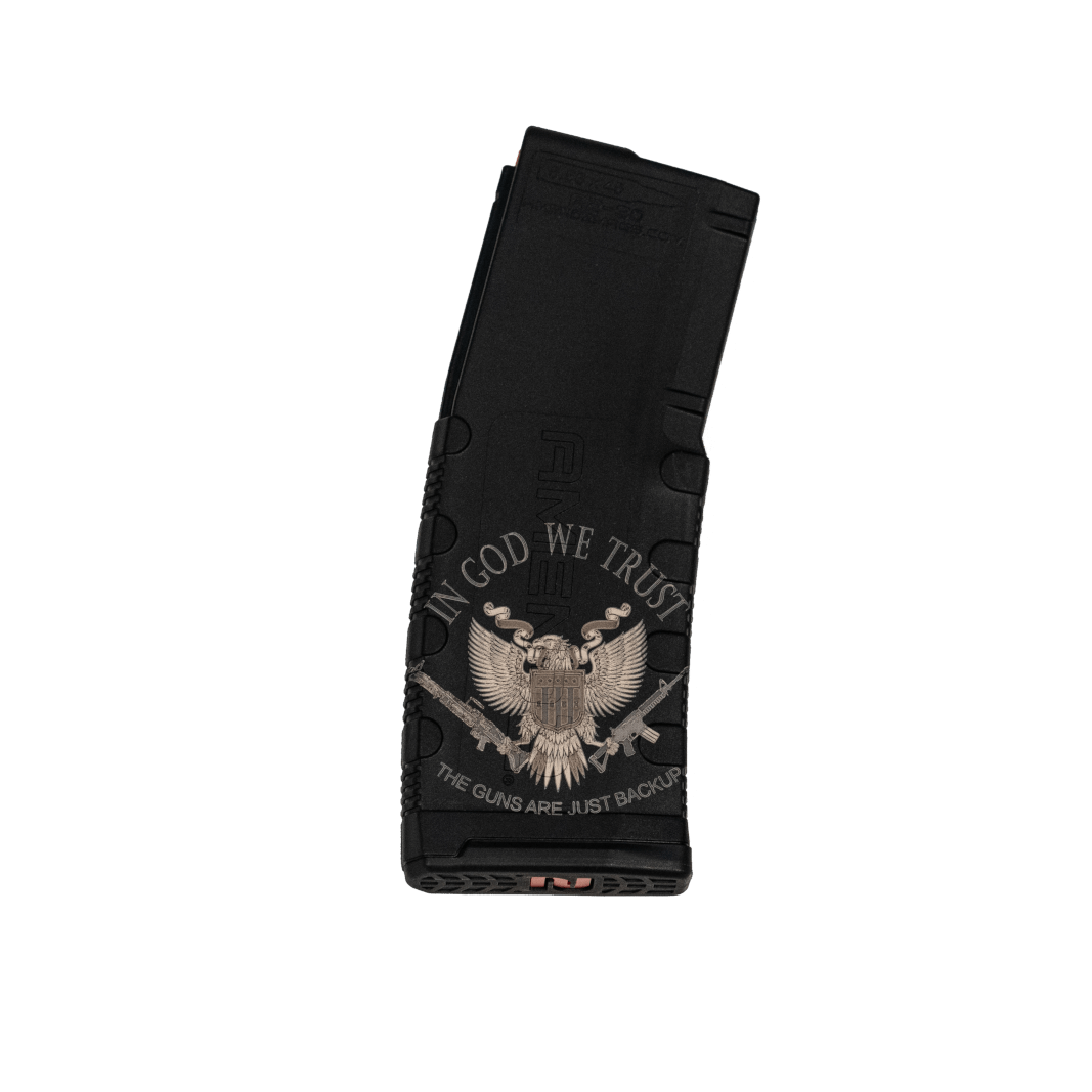 Black Rain Ordnance 30/rd 5.56x45 AR Magazine - God's Gun Edition