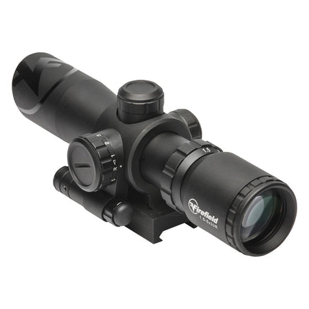 Firefield Barrage 1.5-5x32 Mil-Dot Illuminated Rifle Scope with Red Laser Matte Black