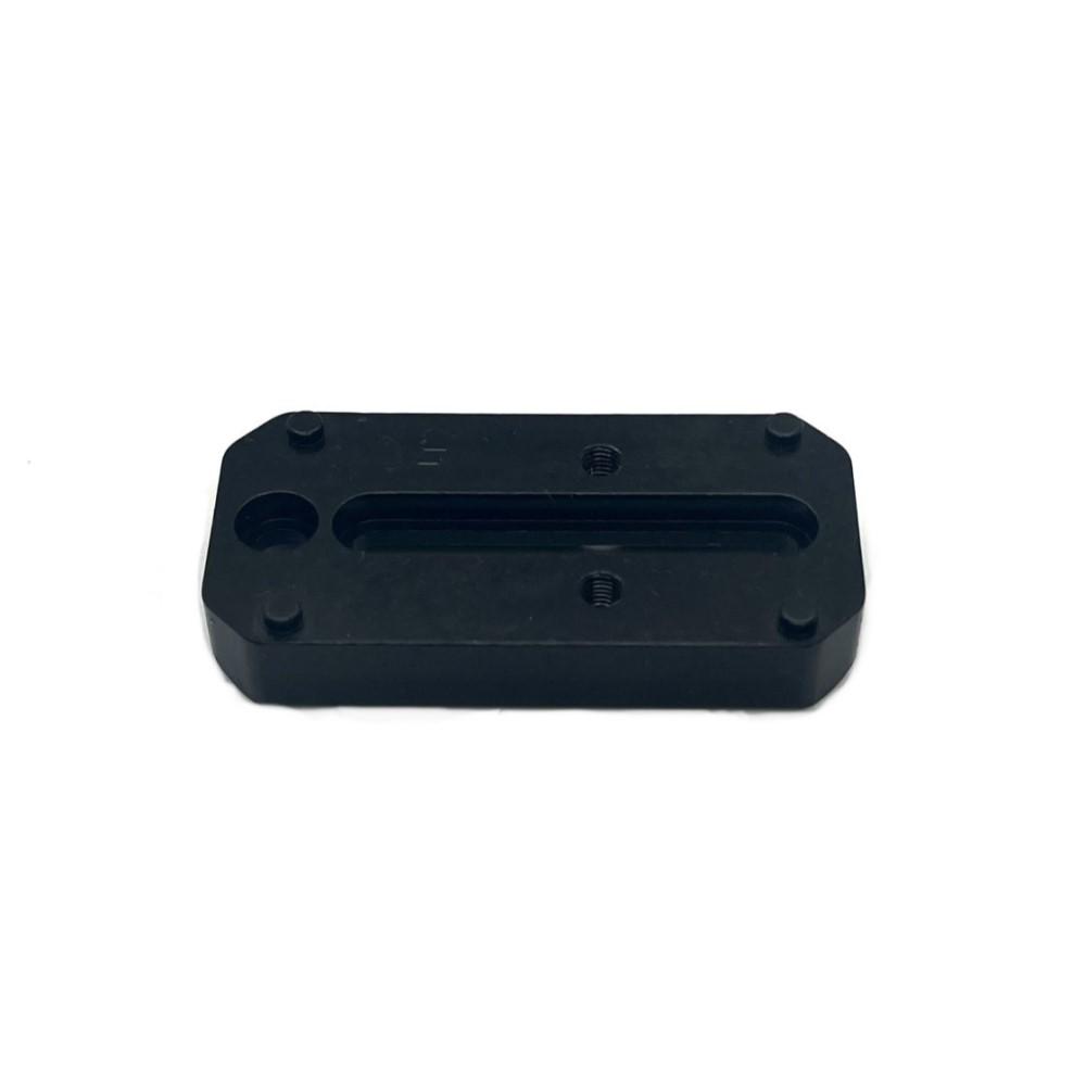 Jebs Low Profile Mount for Shield RMS Leupold Deltapoint Pro and Bushnell RX5-100 Red Dots