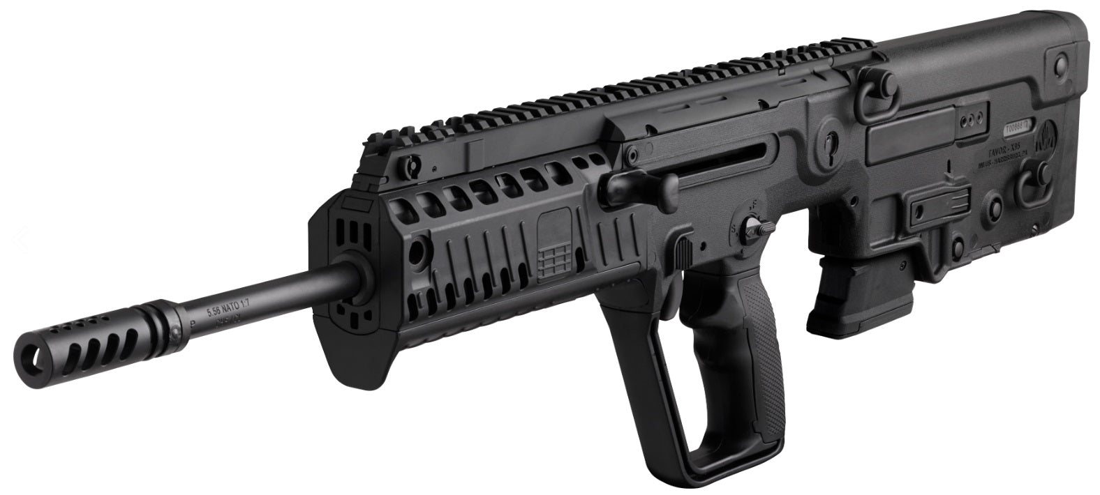 IWI US XB18RS Tavor X95 *NJ/MD Compliant 5.56x45mm NATO Caliber with 18.50" Barrel, 10+1 Capacity, Black Metal Finish, Black Fixed Bullpup Stock & Polymer Grip Right Hand