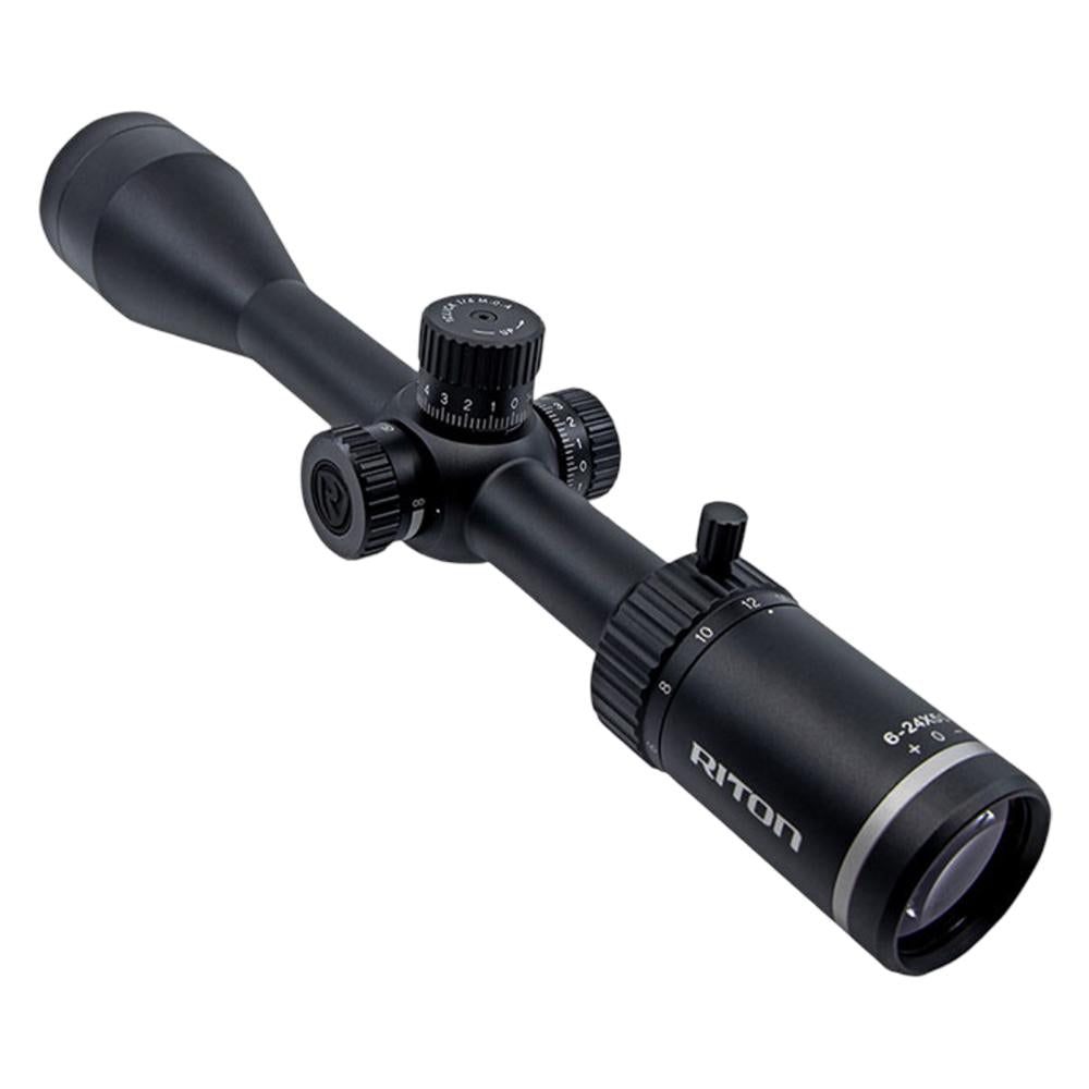 REFURBISHED Riton 1 Conquer 6-24x50mm 1" Tube SFP R3 Non-Illuminated Riflescope Black