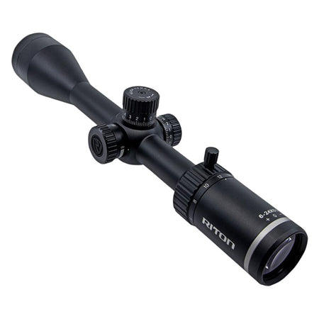 REFURBISHED Riton 1 Conquer 6-24x50mm 1" Tube SFP R3 Non-Illuminated Riflescope Black