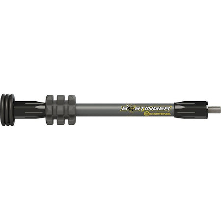 Bee Stinger MicroHex 6" Hunting Stabilizer Grey Countervail Technology