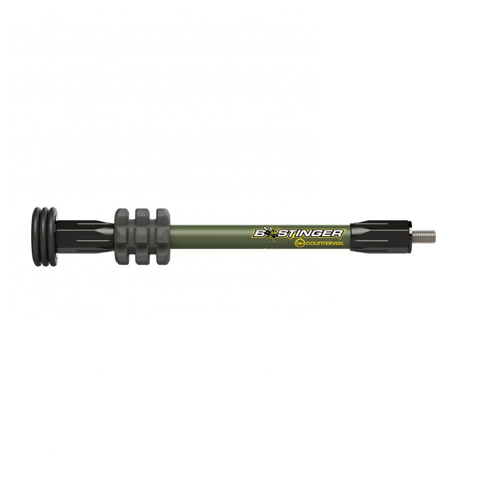 Bee Stinger MicroHex 8" Stabilizer for Archery Bows Green
