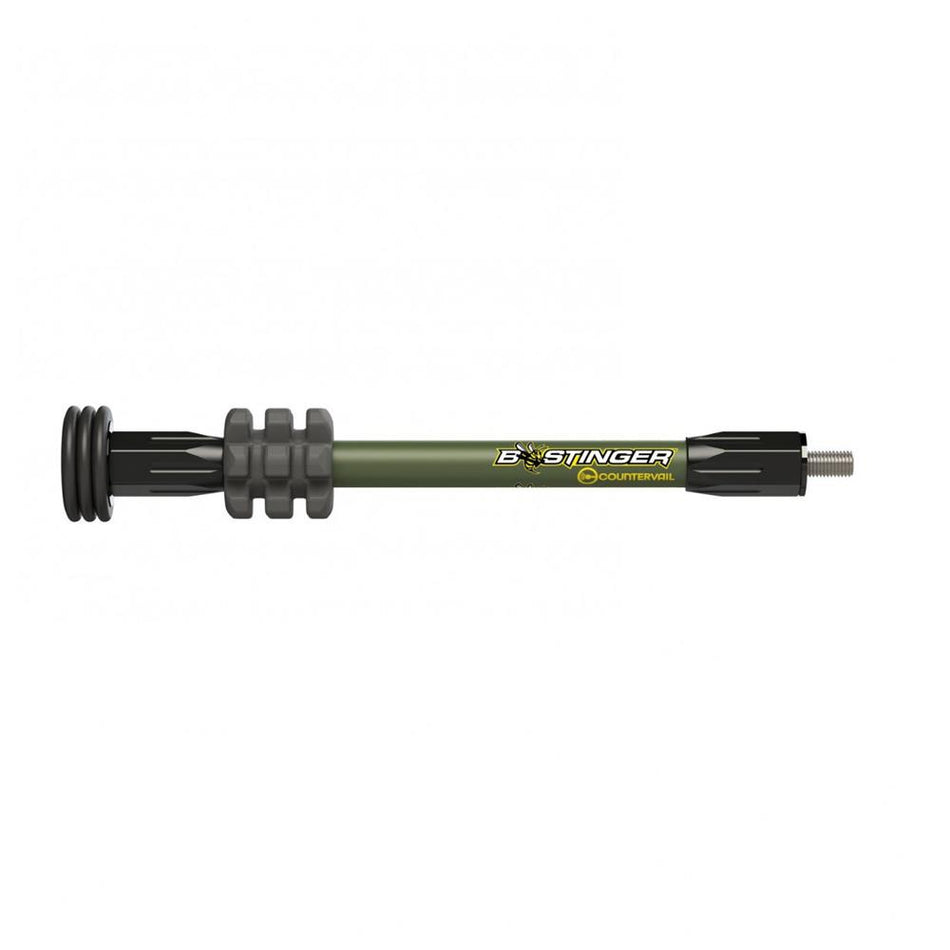 Bee Stinger MicroHex 8" Stabilizer for Archery Bows Green