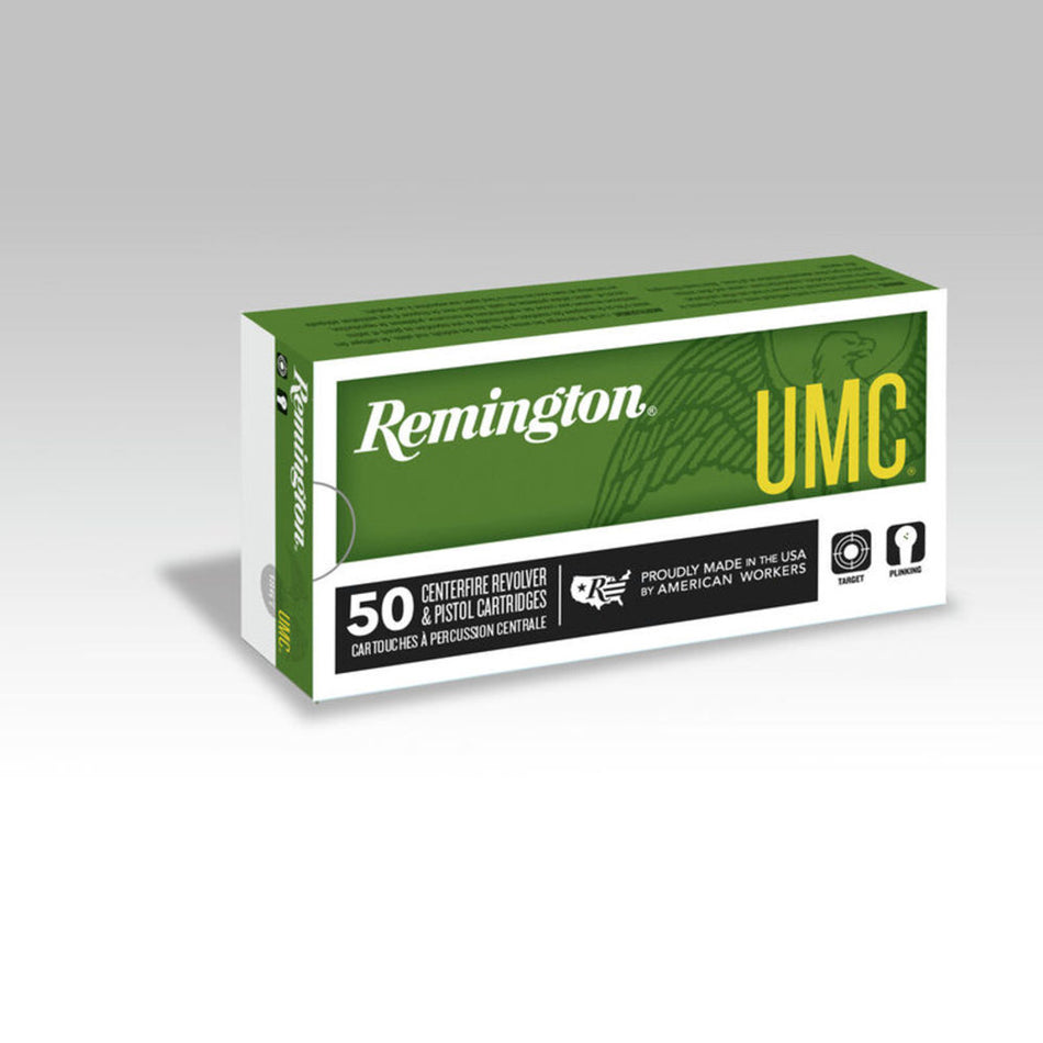 Remington Ammunition L357M12 UMC 357 Mag 125 gr Jacketed Soft Point (JSP)
