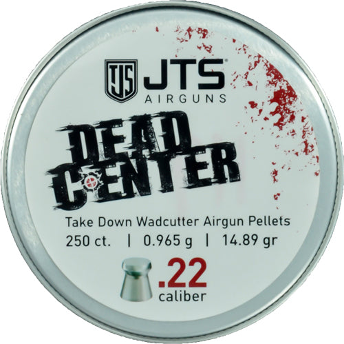 JTS Dead Center 22 Cal Wadcutter Airgun Pellets 14.89gr 250ct