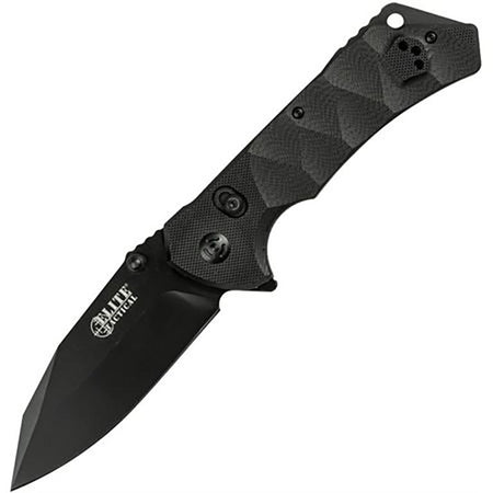 Master Cutlery Parallax Elite Tactical Manual Folder 3.5" Black Knife
