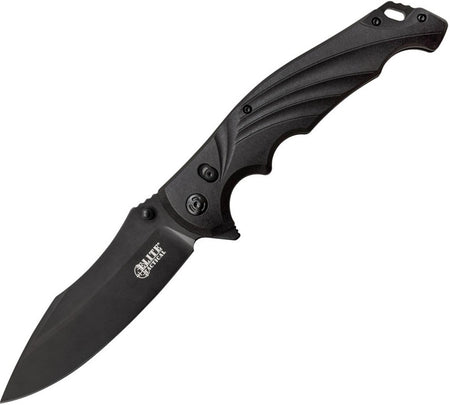 Master Cutlery Conqueror Elite Tactical Black Folding Knife