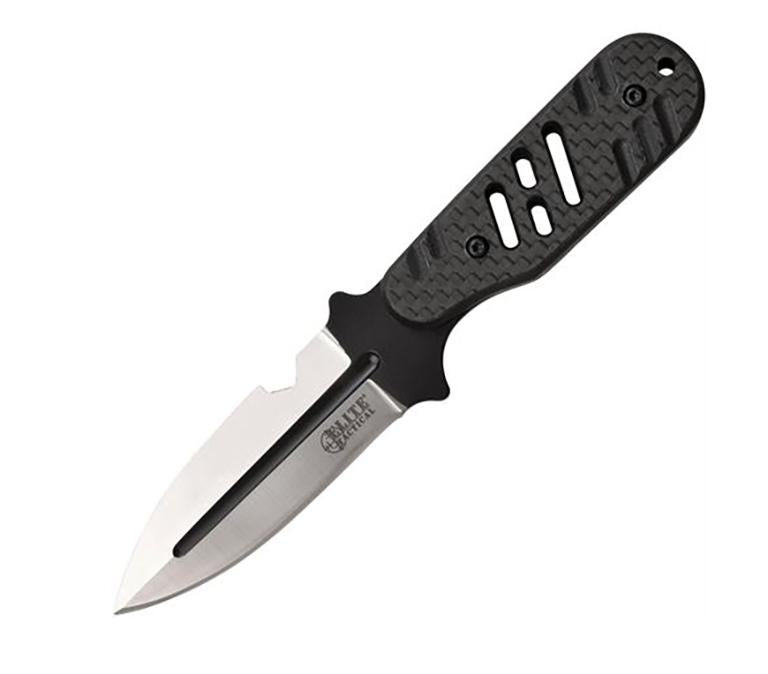 Master Cutlery Minion Elite Tactical Fixed Dagger 2 3/4" Black Blade Full Tang