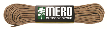 Mero 550 lb Paracord 100 Foot Tan Survival Cord