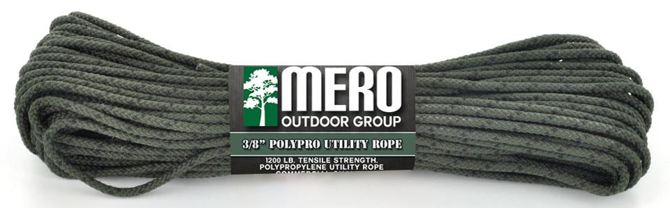 Mero 50 ft Camouflage Polypropylene Utility Rope 3/8"