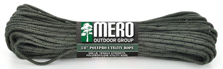 Mero 50 ft Camouflage Polypropylene Utility Rope 3/8"