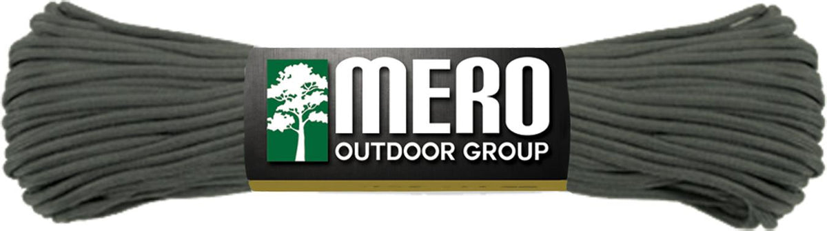 Mero 550 lb Paracord 100 Foot Olive Drab Survival Cord
