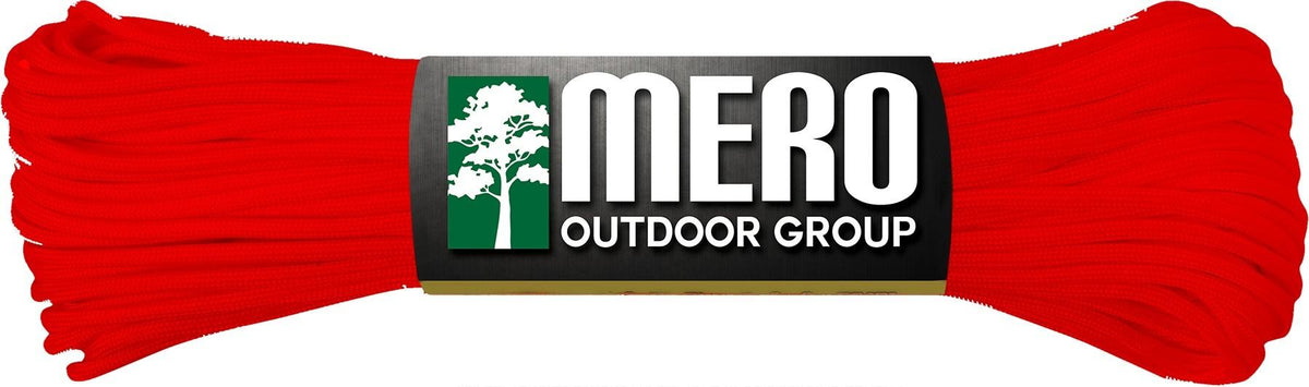 Mero Red Imperial 550 Paracord 100 Foot 550 lb Tensile Strength